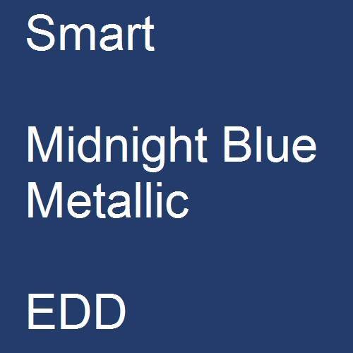 Smart, Midnight Blue Metallic, EDD.